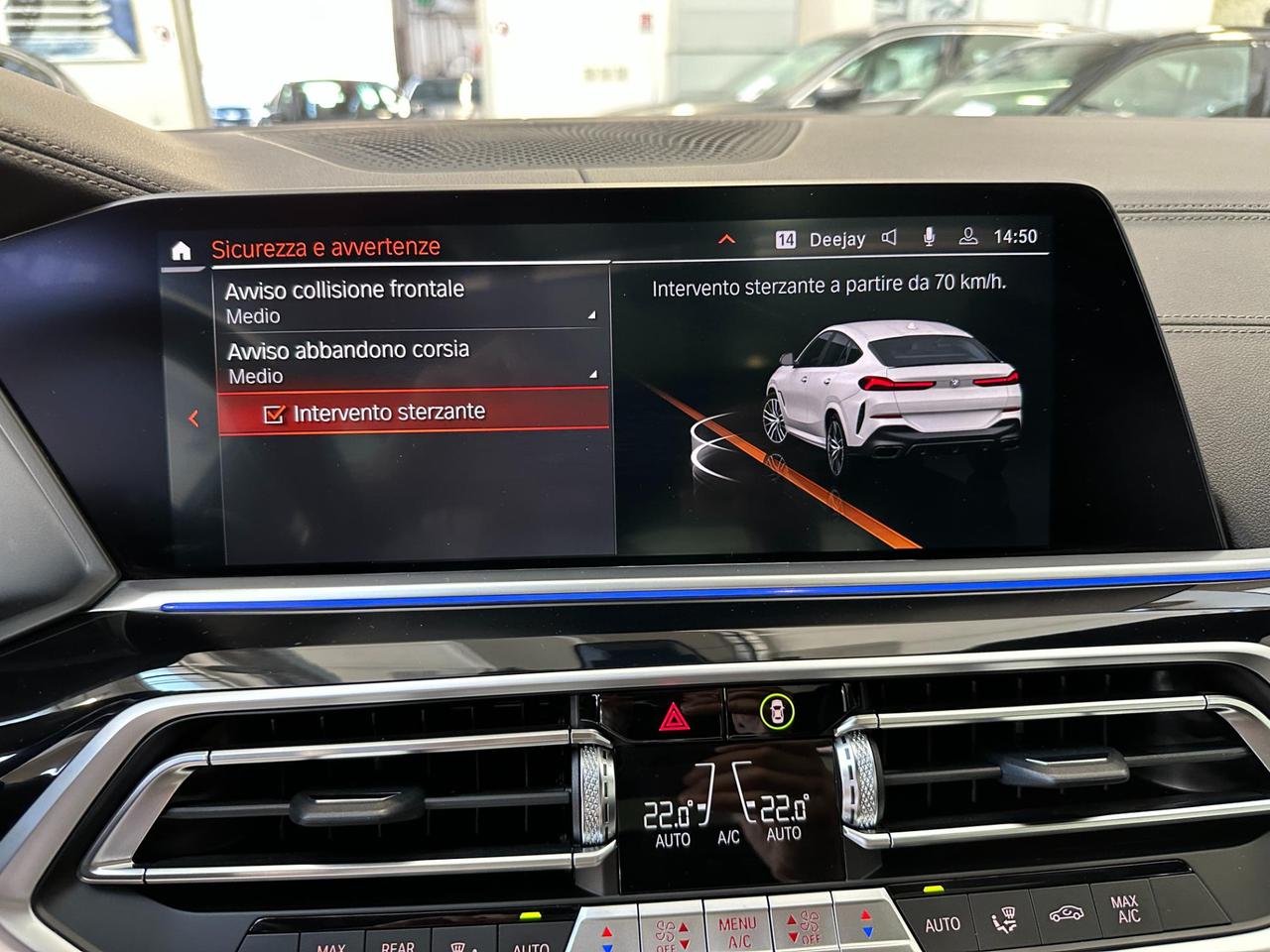 BMW X6 xdrive40d mhev 48V Msport - 22" - Tetto -Carplay