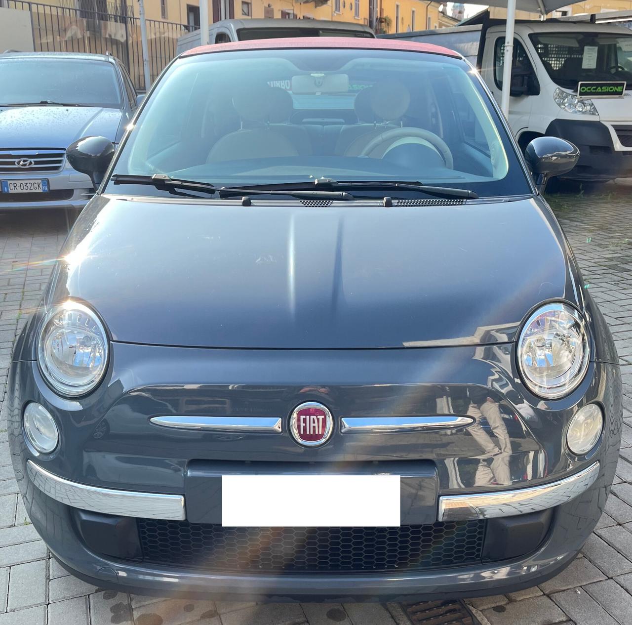 FIAT 500 C - 1.2 LOUNGE - BENZINA - CAMBIO AUTOMATICO - CABRIO - ANCHE PER NEOPATENTATI