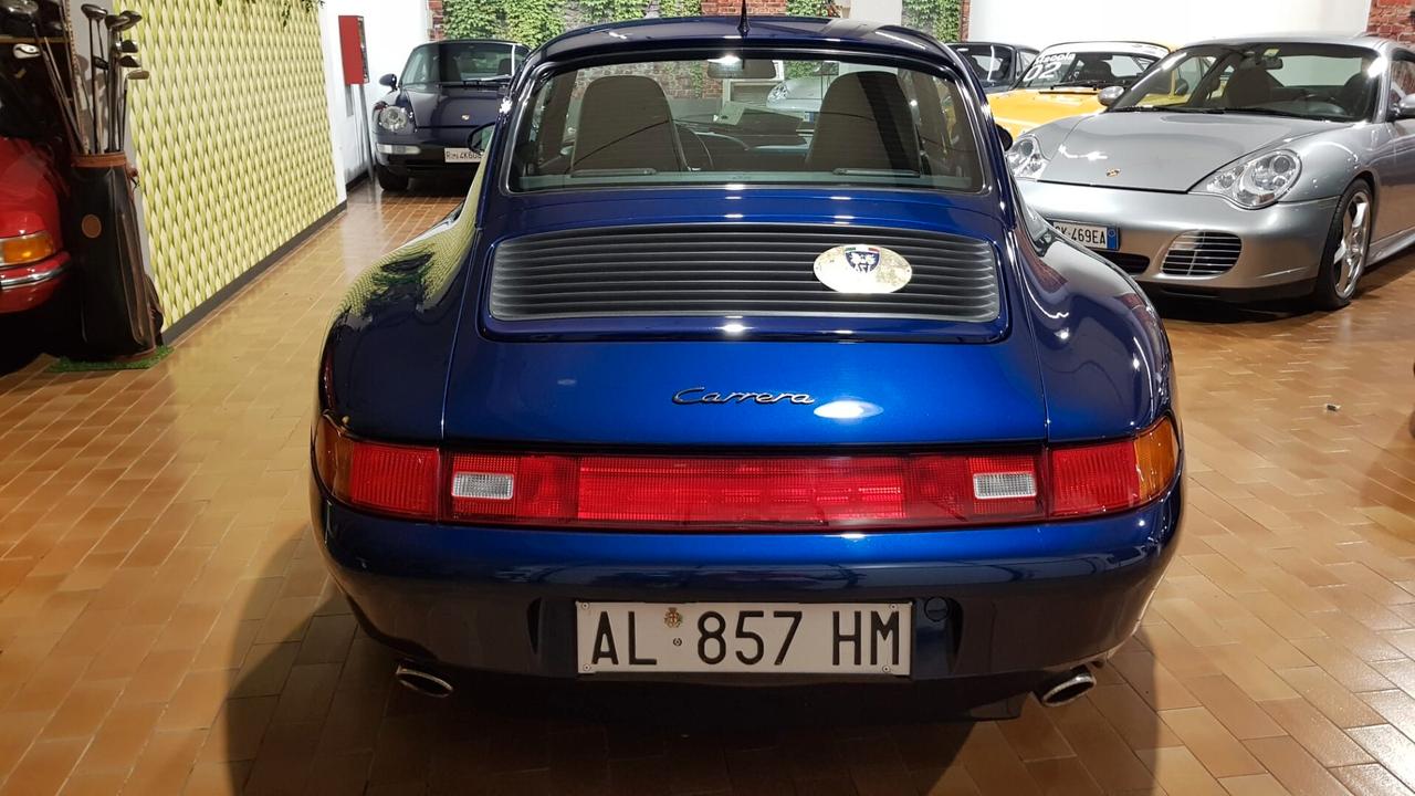 Porsche 993 911 Carrera2 Book Service Asi Targa Oro