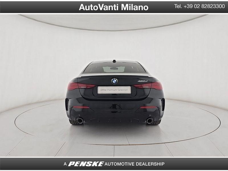 BMW Serie 4 420d Coupe mhev 48V xdrive MSport Pro auto