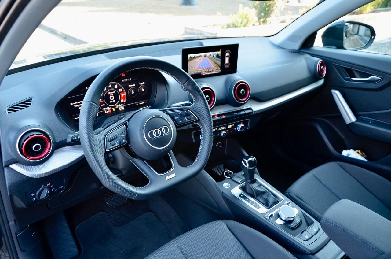 AUDI Q2 35 1.5 TFSI ADMIRED ADVANCED 150cv S-TRONIC, GARANZIA AUDI 9/28, UFF ITALIANA, SERVICE AUDI, FARI LED, RETROCAMERA, PERMUTE