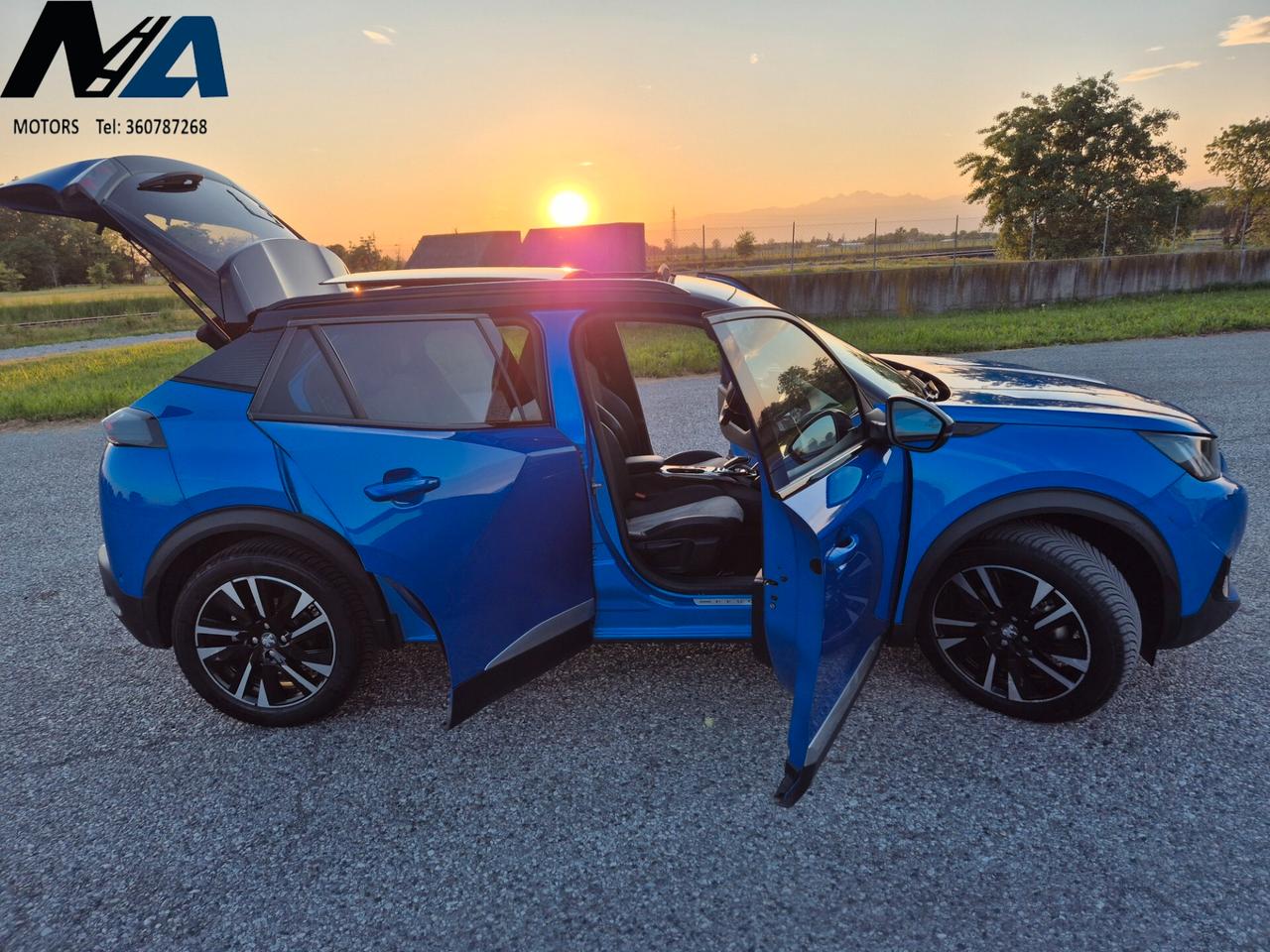 Peugeot 2008 motore elettrico 136 CV GT Line SI NEOPATENTATI