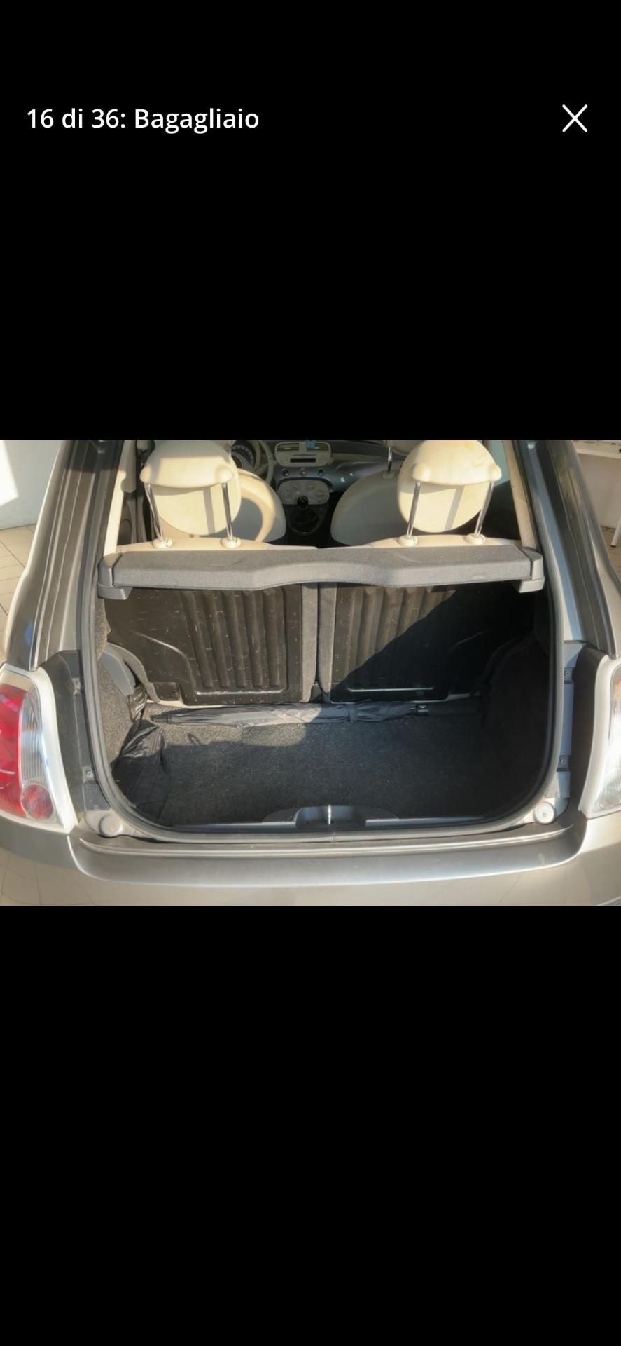 Fiat 500 1.2 Lounge da vetrina 2014