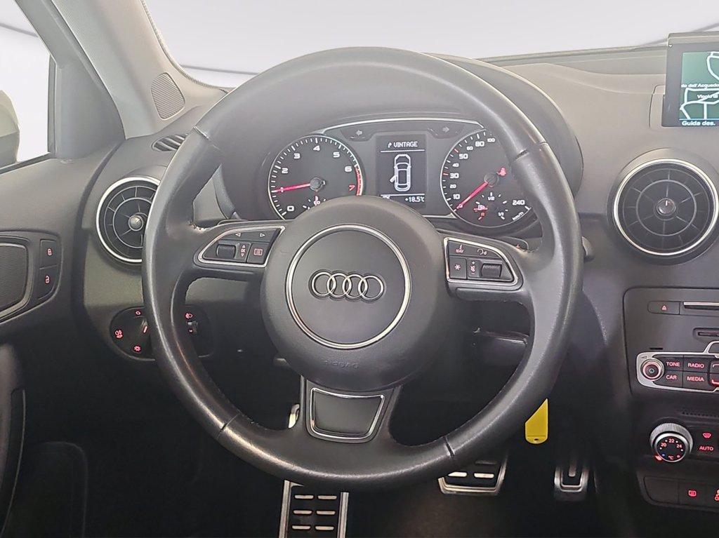 AUDI A1 sportback 1.0 tfsi ultra metal plus 95cv s-tronic del 2018