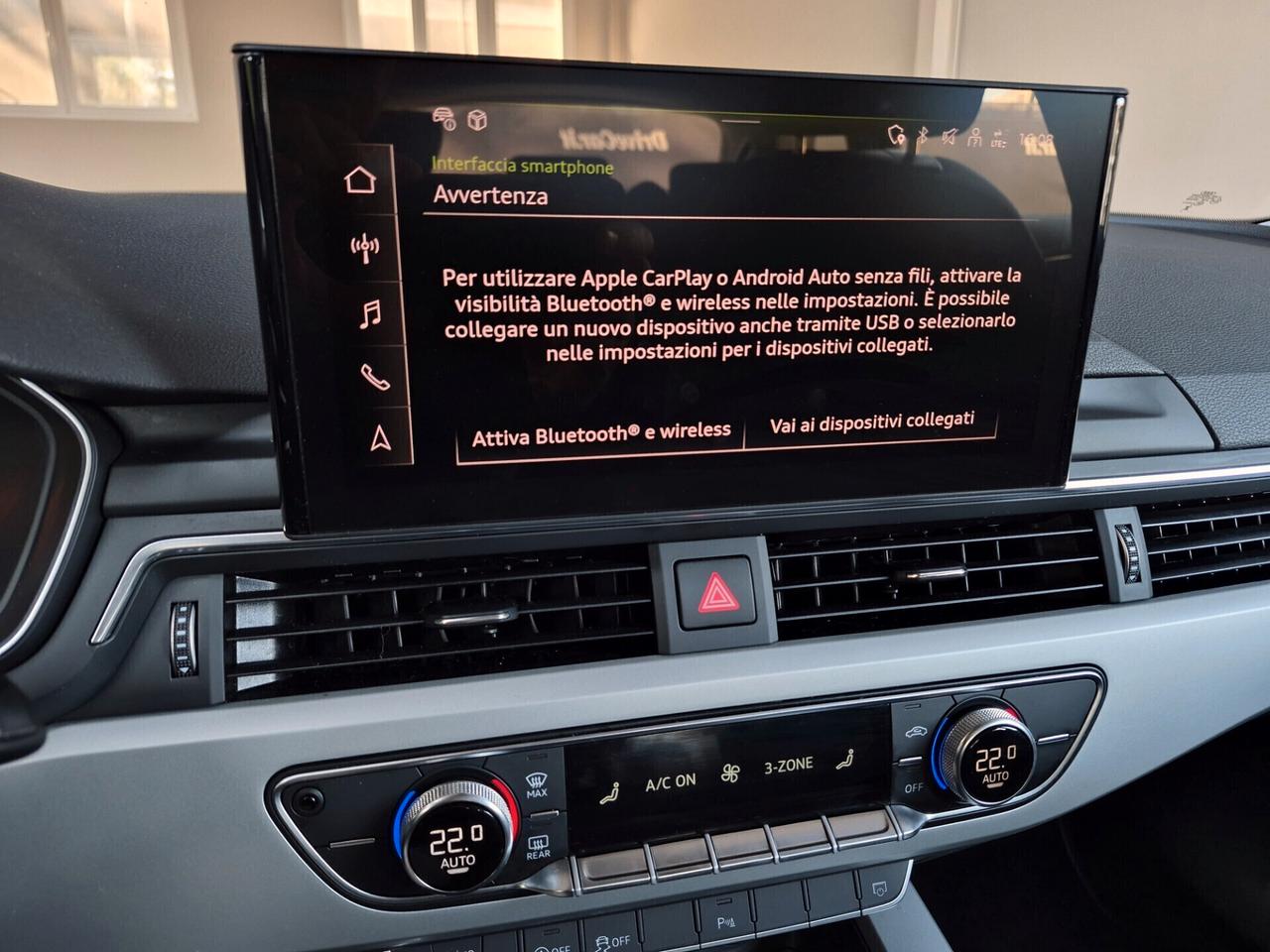 Audi A4 AVANT 35 2.0 TDI MHEV ADVANCED 163CV S-TRONIC LED CARPLAY NAVI COCKPIT PLUS CLIMA 3 ZONE