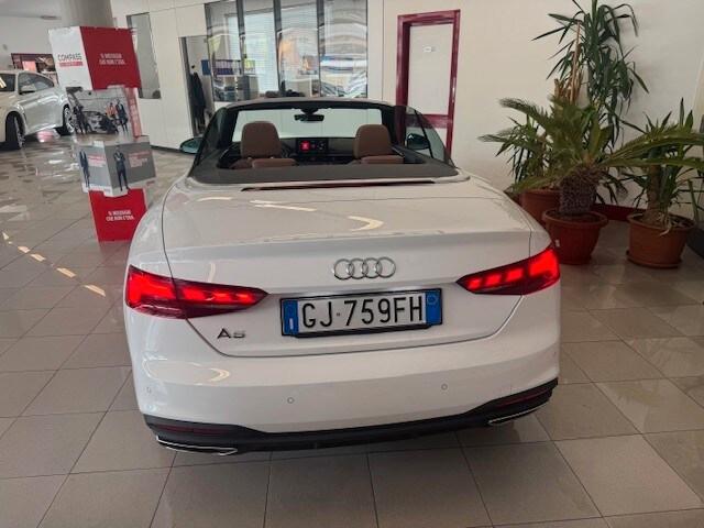AUDI A5 2ª serie A5 Cabrio 40 TFSI S tronic Bu...