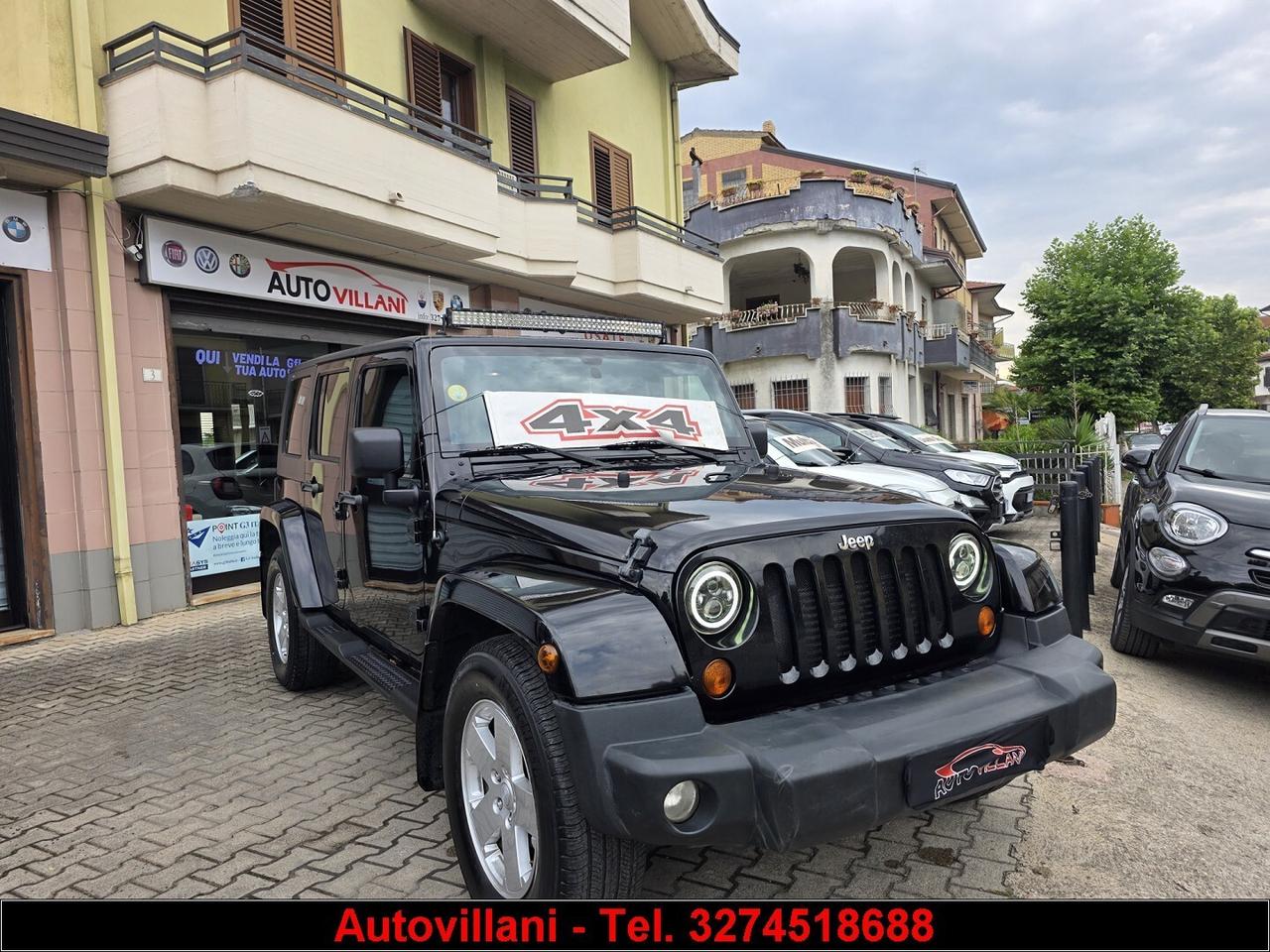 JEEP Wrangler Unlimited 2.8 CRD sahara cv 180