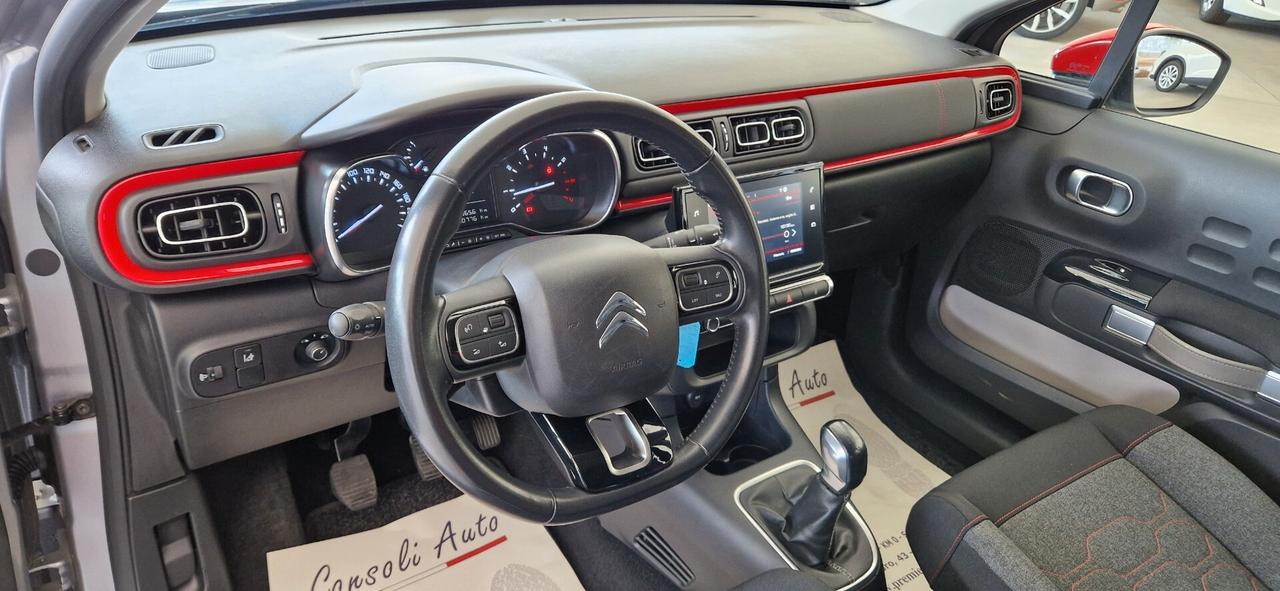 Citroen C3 1.2 83cv UPTOWN (Top di Gamma)