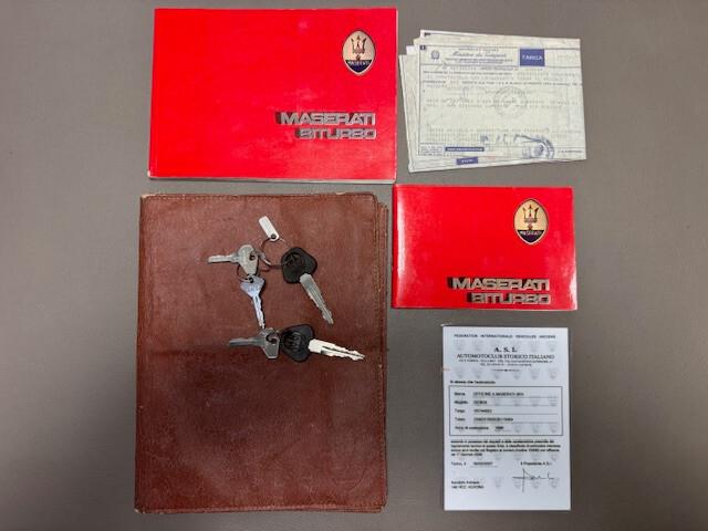 Maserati Biturbo "S" UNIPROPRIETARIO ASI