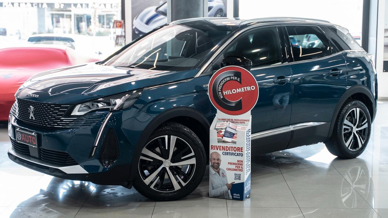 Peugeot 3008 1.5 BLUEHDI GT PACK SES 131 CV EAT8 AUTO VIRTUAL FULL OPTIONAL