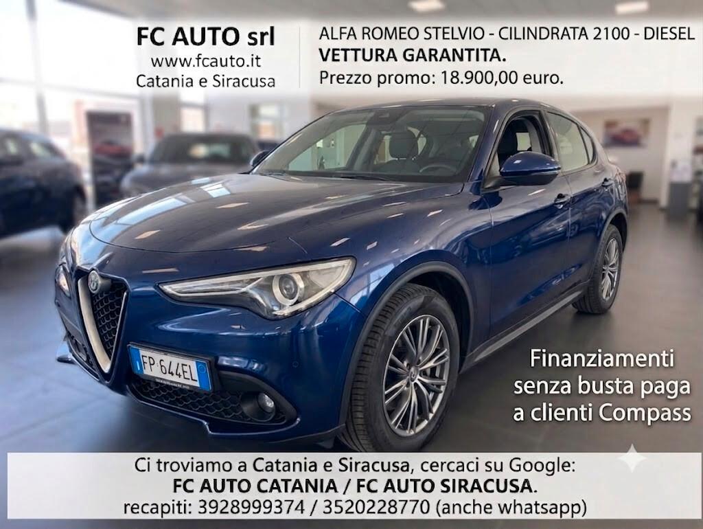 Alfa Romeo Stelvio 2.2 Turbodiesel 180 CV AT8 RWD Executive