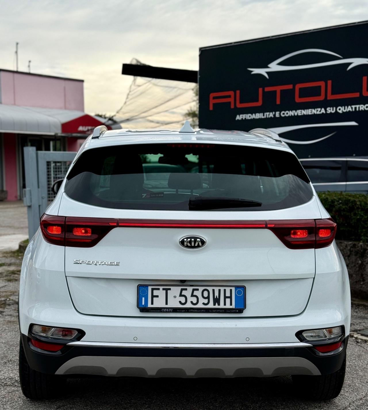 Kia Sportage 1.6 CRDI 115 CV 2WD 2019 OK NEOPATENTATI