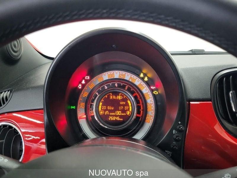 FIAT 500C 1.0 Hybrid Red