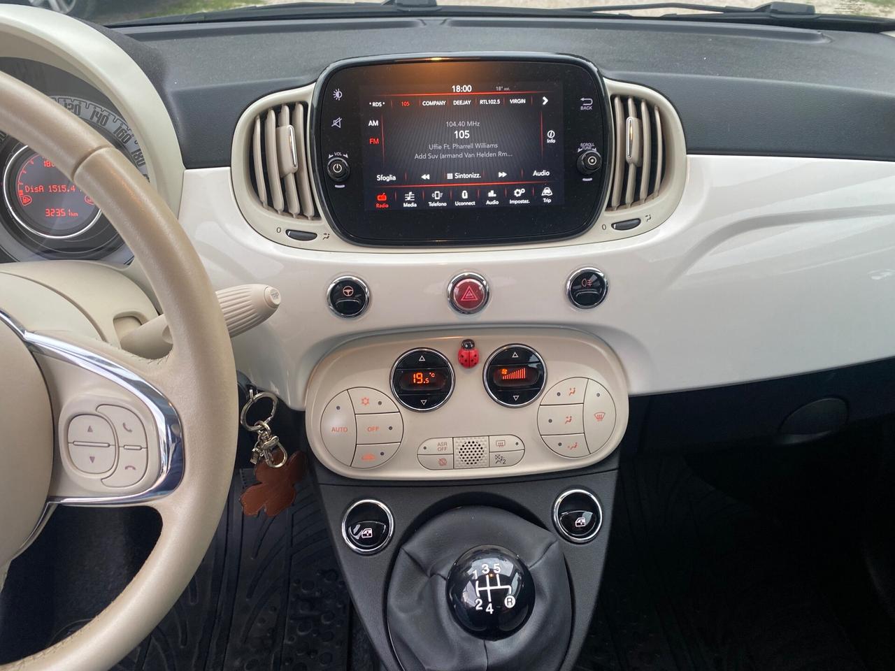 FIAT 500 LOUNGE - KM 32000 - PARI AL NUOVO