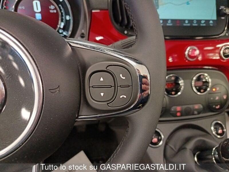 FIAT 500C 1.0 Hybrid Red CABRIO