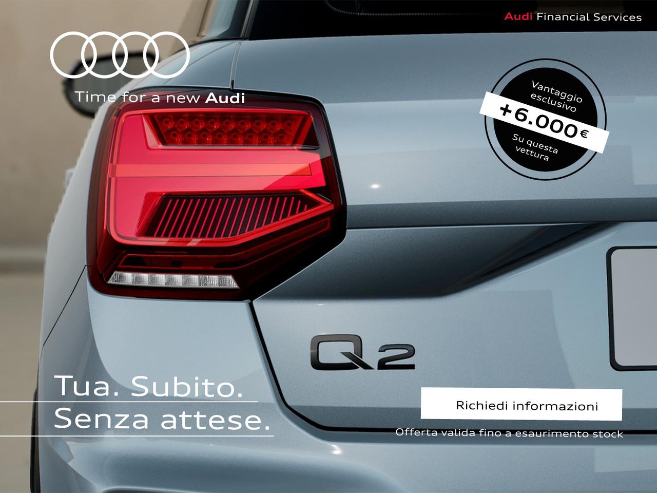 Audi Q2 35 2.0 tdi identity black s-tronic
