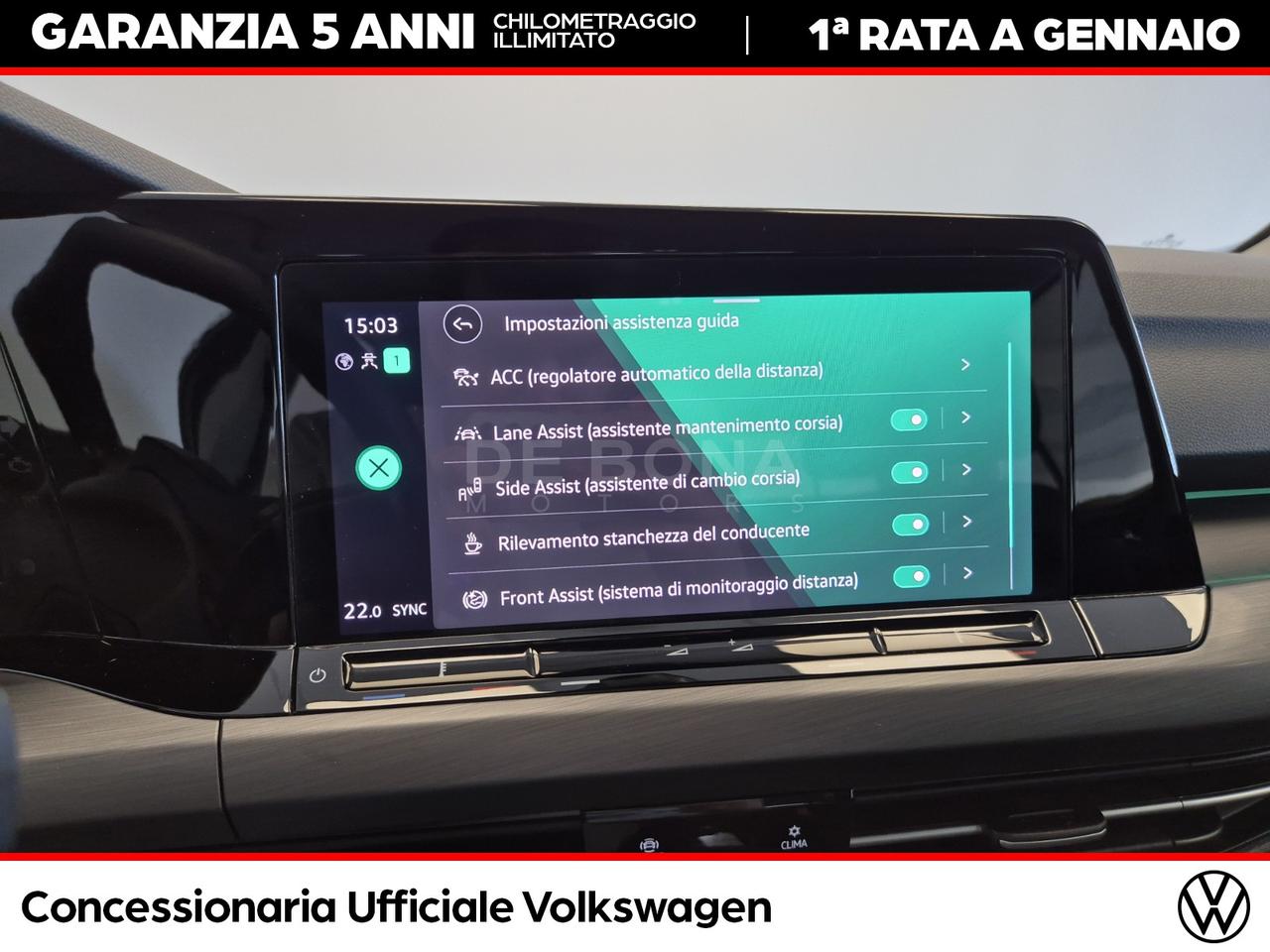 Volkswagen Golf 1.5 etsi evo style 130cv dsg