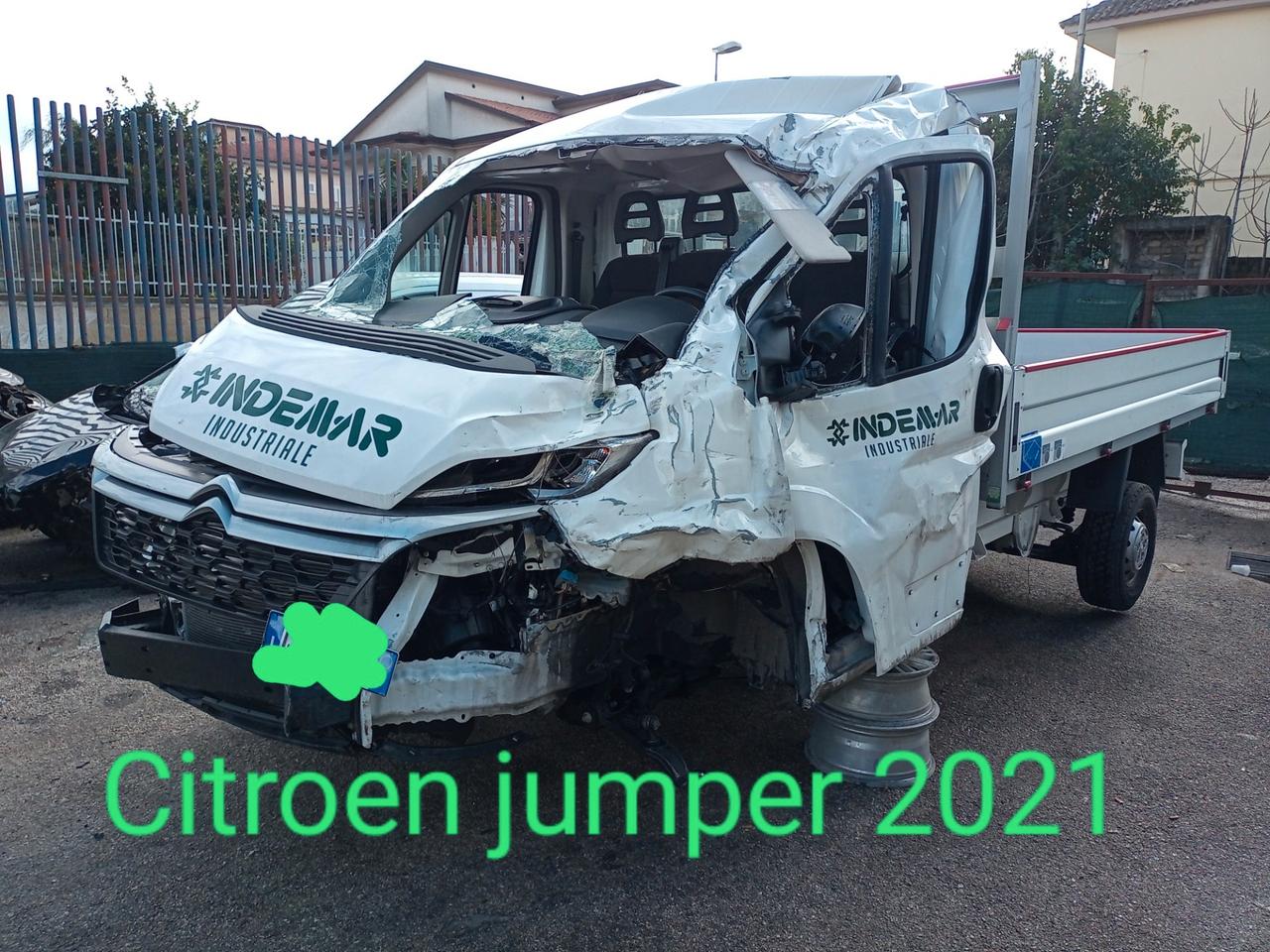 Citroen jumper cassonato incidentata sinistrata mondialcars