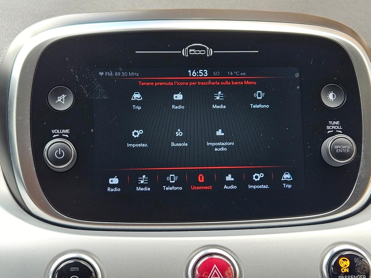 FIAT 500X 1.000 120 CV CHILOMETRI CERTIFICATI