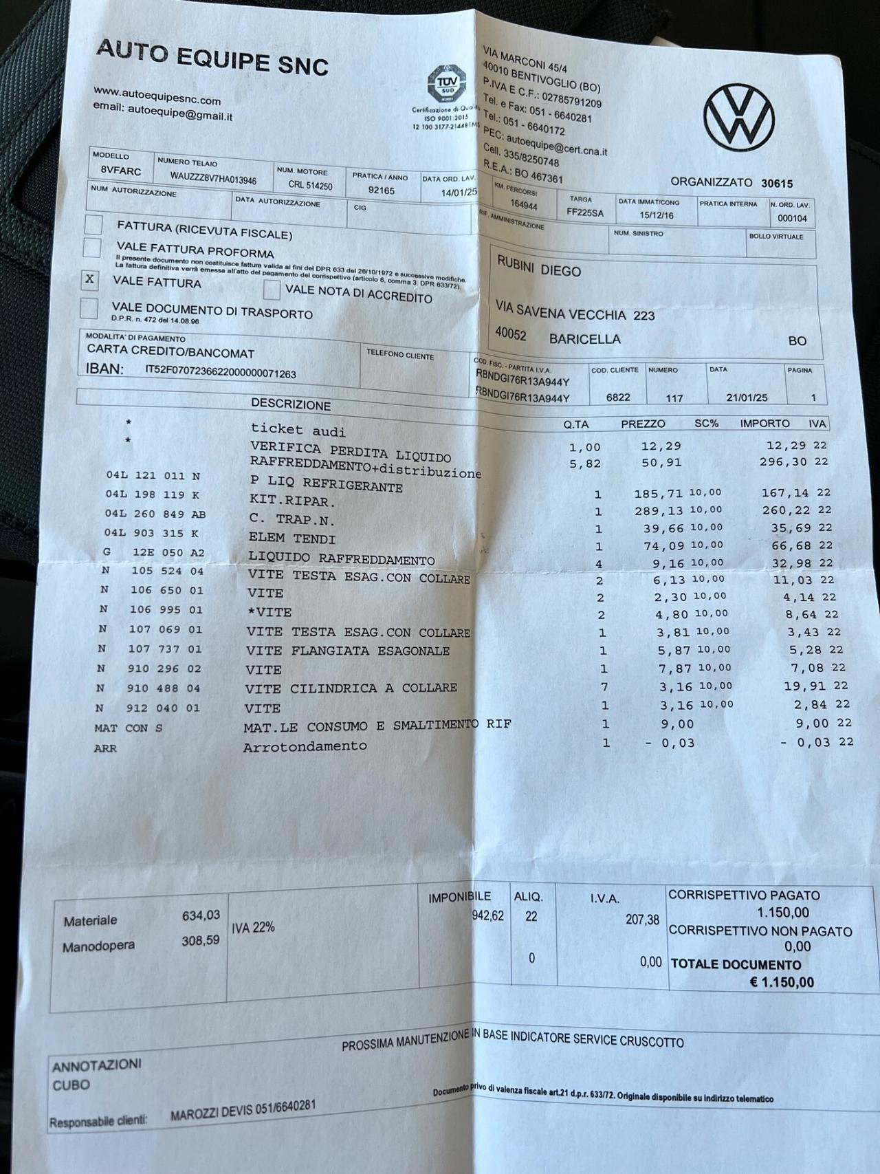 Audi A3 SPB Sportback 2.0 tdi 150CV Business NAVI/LED/17;