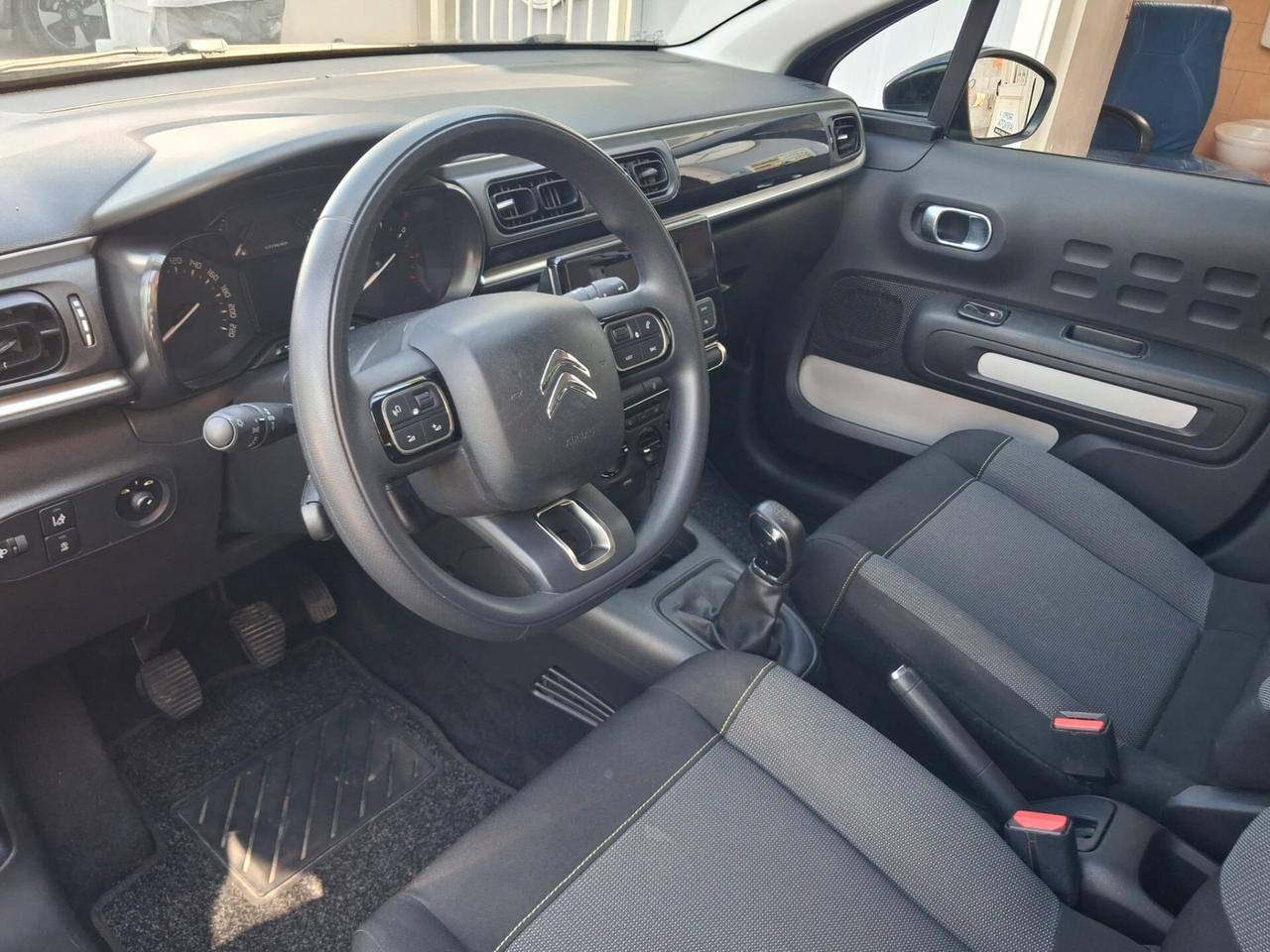 Citroen C3 PureTech 82 C.V. KM 56605 GARANZIA 12 MESI CON CERTIFICATO DI CONFORMITA