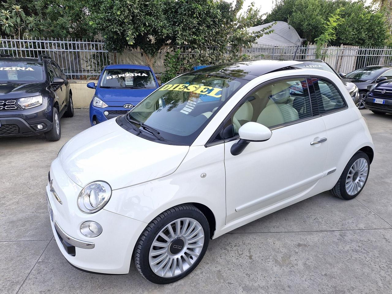FIAT 500 1.3 MTJ 95CV TETTO APRIBILE 110000KM 2012