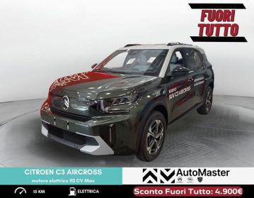 Citroën C3 Aircross C3 Aircross motore elettrico 113 CV Max