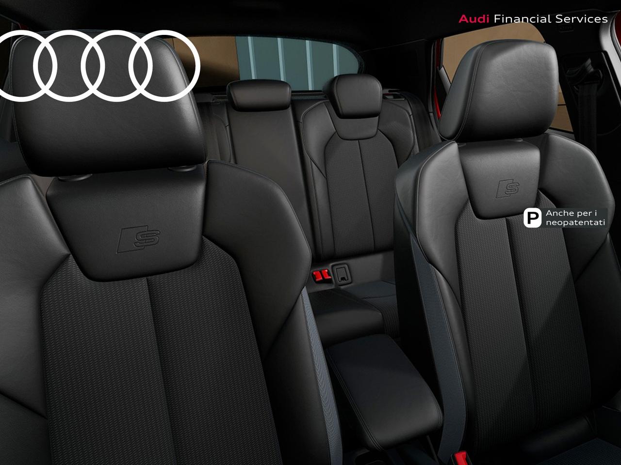 Audi A1 sportback 30 1.0 tfsi identity black 116cv s-tronic