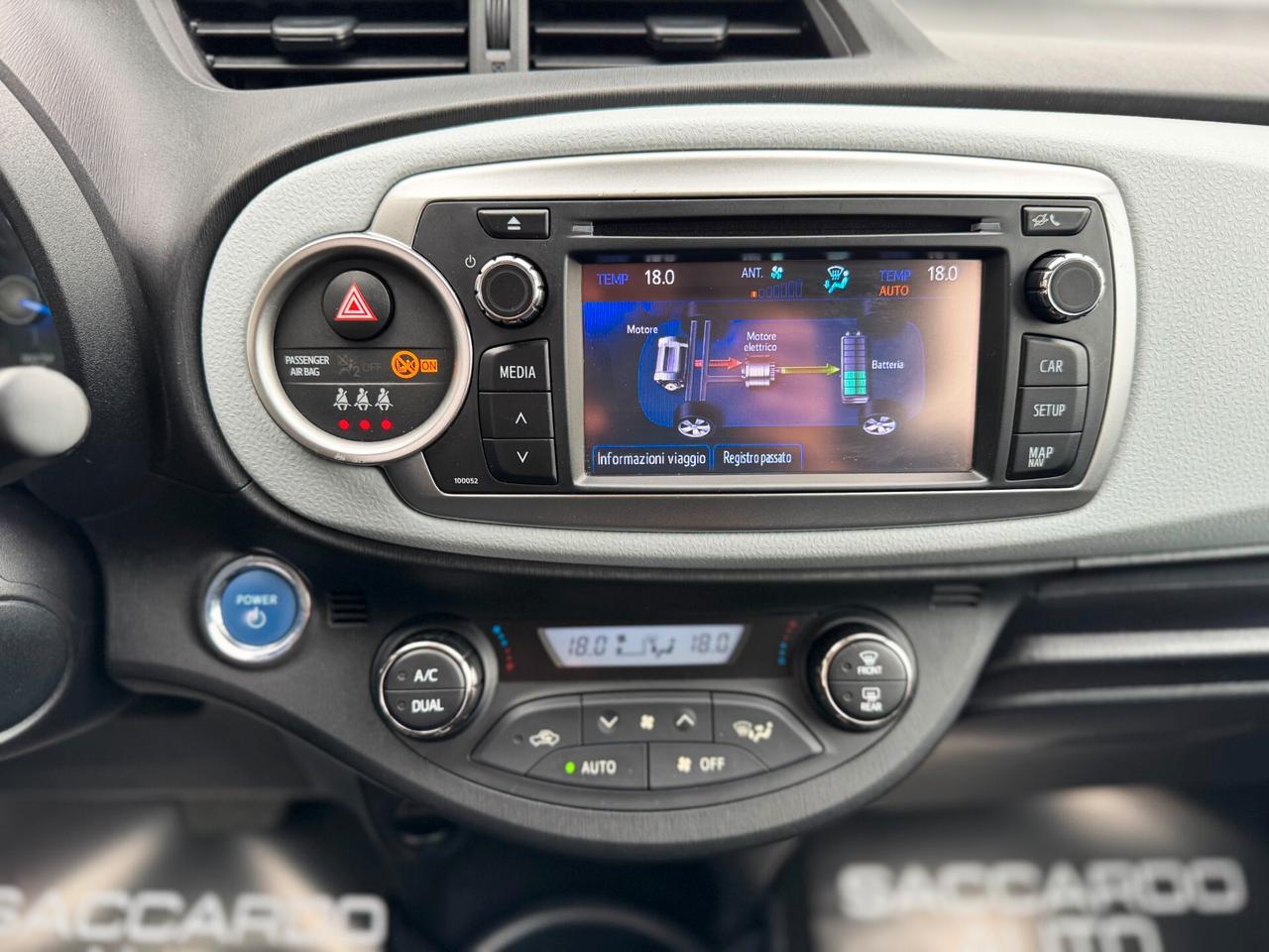 Toyota Yaris 5p 1.5h Hybrid 74cv Lounge+ | UNICO PROPRIETARIO