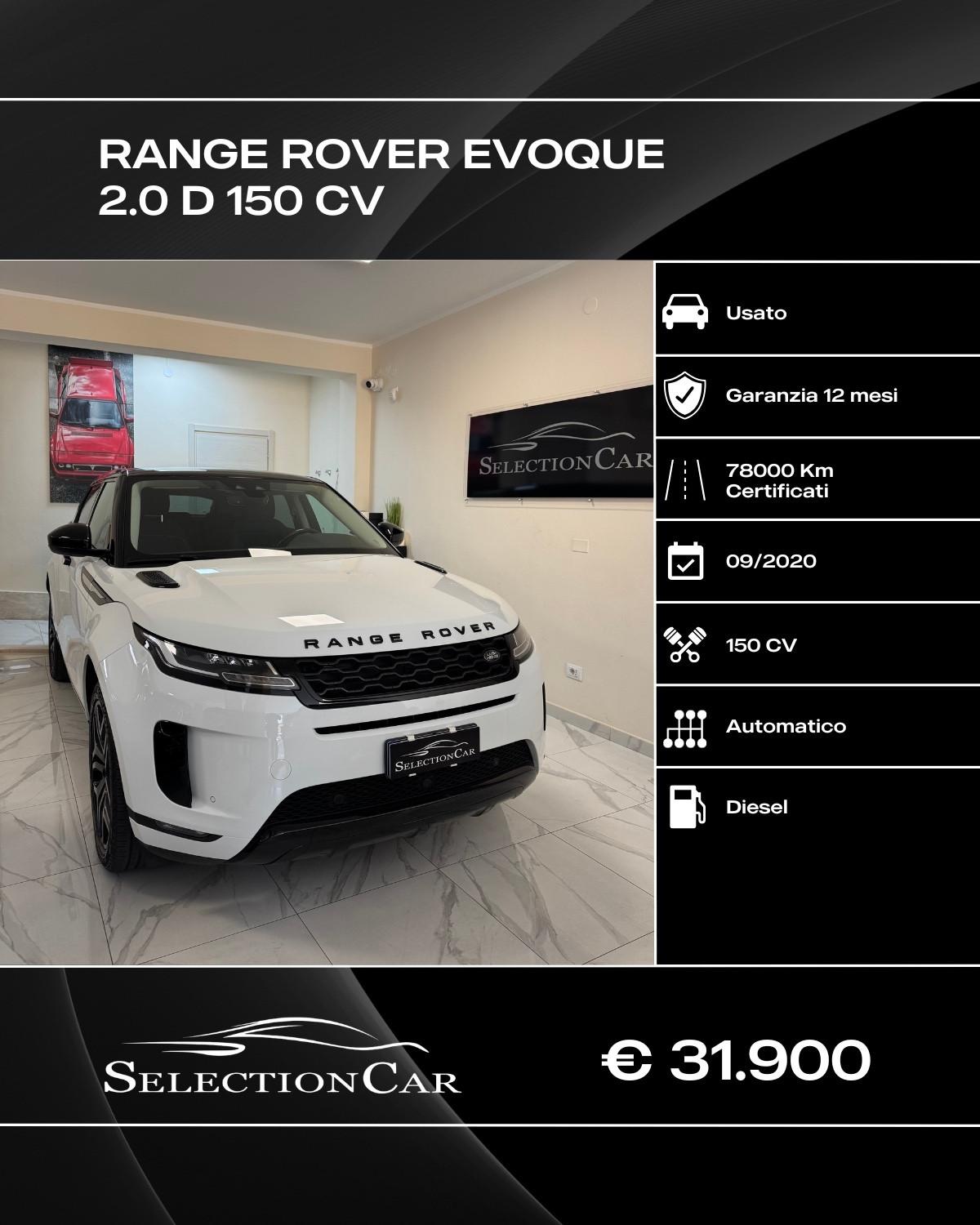 Land Rover Range Rover Evoque Range Rover Evoque 2.0D I4-L.Flw 150 CV AWD Auto Sevoque