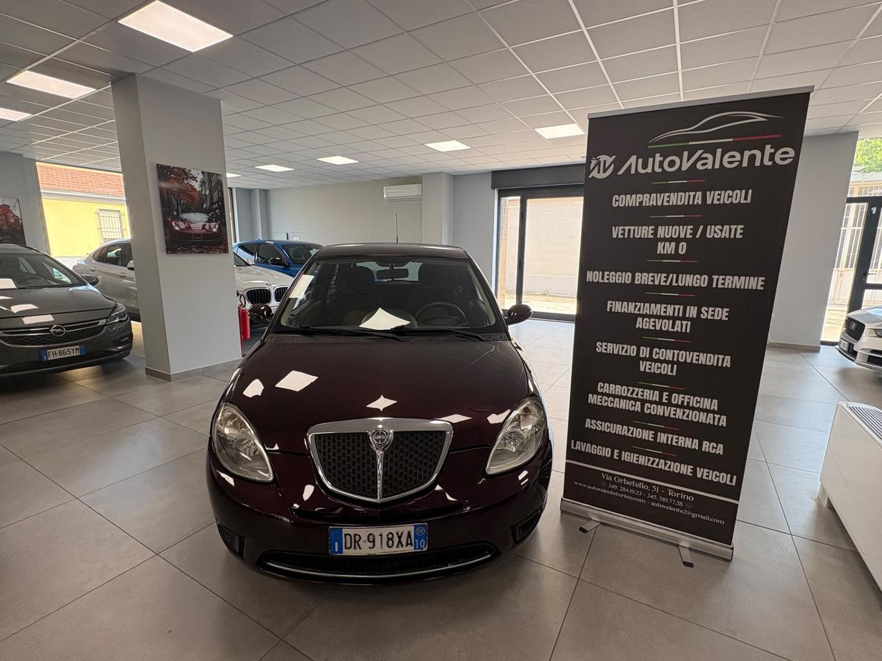 Lancia Ypsilon 1.2 benzina 60cv 2008 km 125000
