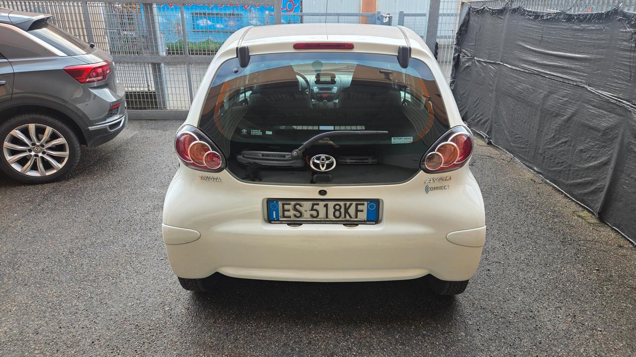 Toyota Aygo 1.0 12V VVT-i 5 porte Lounge Connect unico proprietario