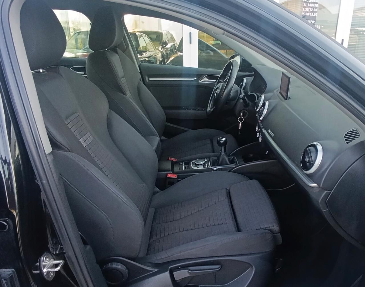 Audi A3 SPB 1.6 TDI 110cv Sport - Uniproprietario - Service completo