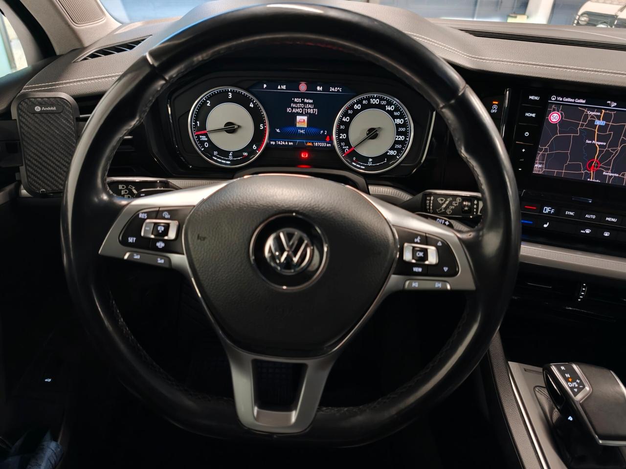 Volkswagen Touareg 3.0 V6 TDI Black Style Gancio Traino Iva