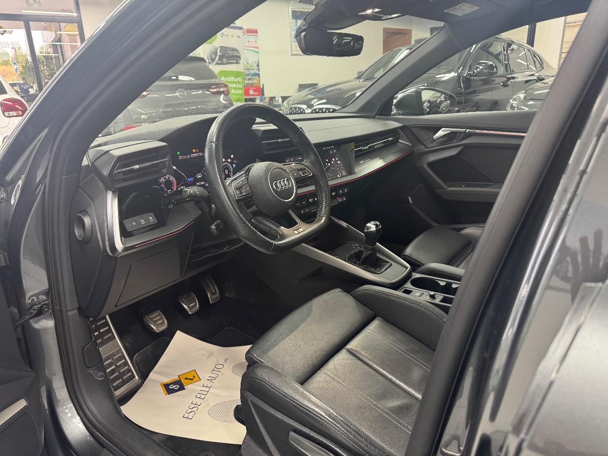 AUDI A3 SPB 30 TDI 3xS-line UNICO PROP/ TETTO/LED/ BANG&OLUFSEN/ LUCI