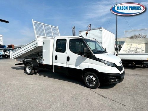 IVECO DAILY 35c140 DOPPIA CABINA, ribaltabile cassetta, 2021, km 20.000