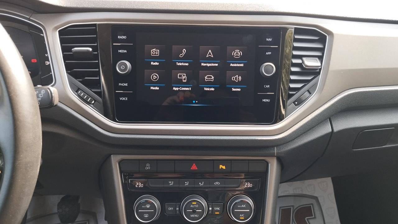 VOLKSWAGEN T-ROC 1.0 BENZ-38.000 KM-GARANZIA FULL