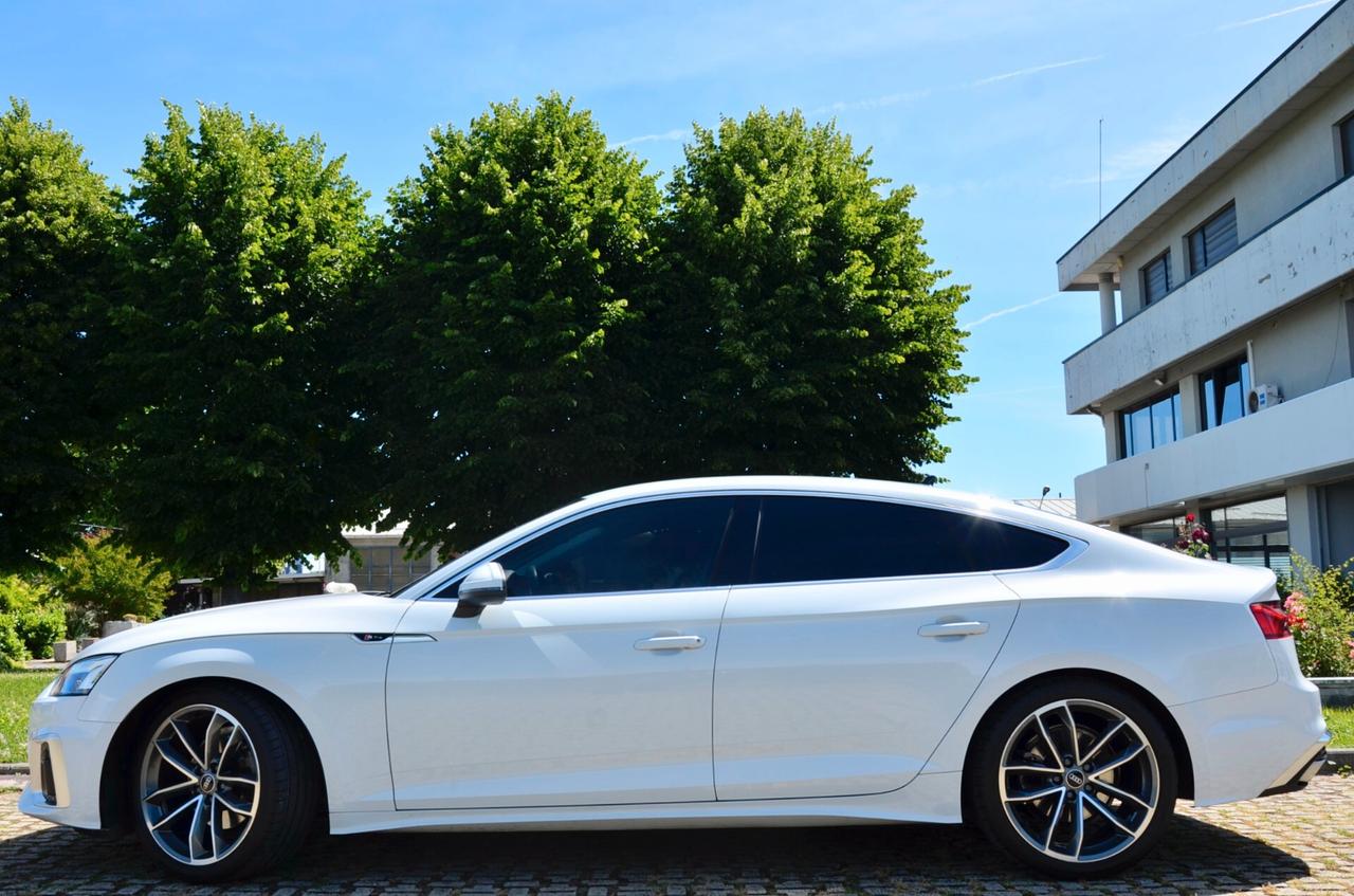 AUDI A5 SPORTBACK 35 2.0 TDI MHEV S-LINE 163 cv S-TRONIC, GARANZIA UFF AUDI, UFF ITALIANA, TUTTI SERVICE AUDI, IVA ESPOSTA, EURO 6D, MATRIX, RETROCAMERA, PERMUTE