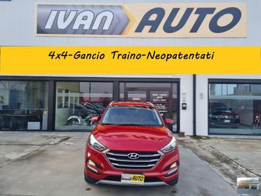 HYUNDAI Tucson 2.0 CRDI-96.000 Km-4X4-Gancio traino