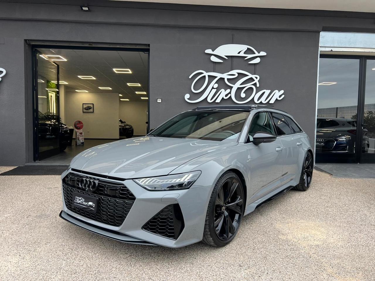 AUDI RS6 AVANT 4.0 V8 MHEV 600CV QUATTRO TETTO PELLE NAVI ANNO 2023