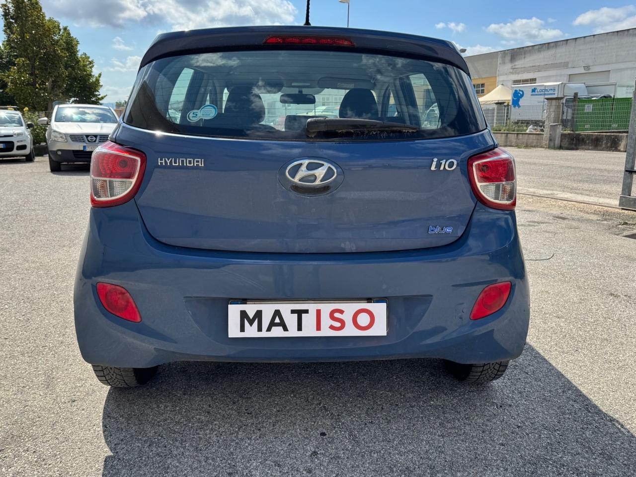 PACCHETTO Hyundai I10, Hyundai I10 blu