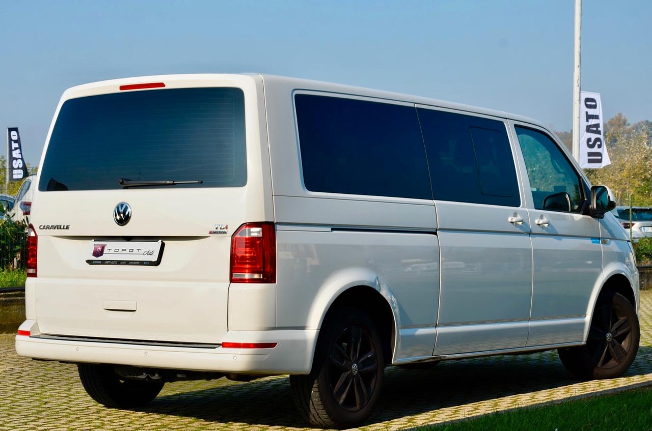 Volkswagen Caravelle 2.0 TDI 150CV 4 Motion Comfortline P.L, 6 POSTI, IVA ESCLUSA, UFF ITALIANA, EURO 6B, NAVI, RETROCAMERA, PERMUTE