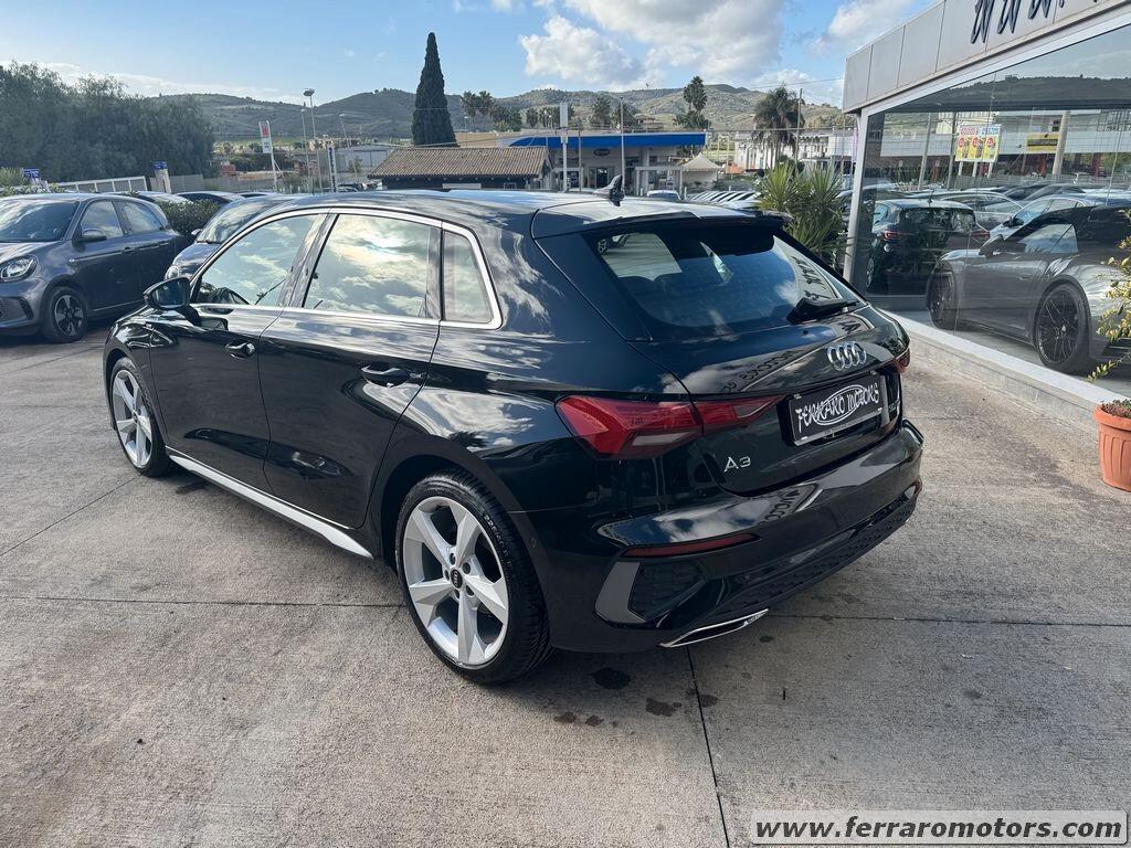 Audi A3 SPB 30 TDI S line edition iva esposta