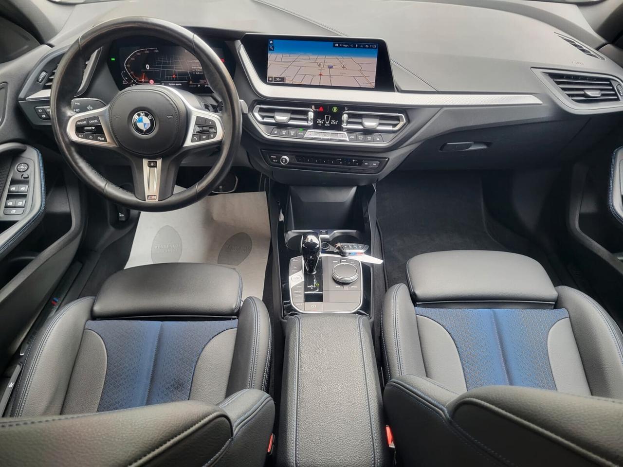 Bmw 118 D 150 Cv Automatica M-Sport+Cerchi 18 Black+Fari Led+Luci Ambiente+Retrocamera...