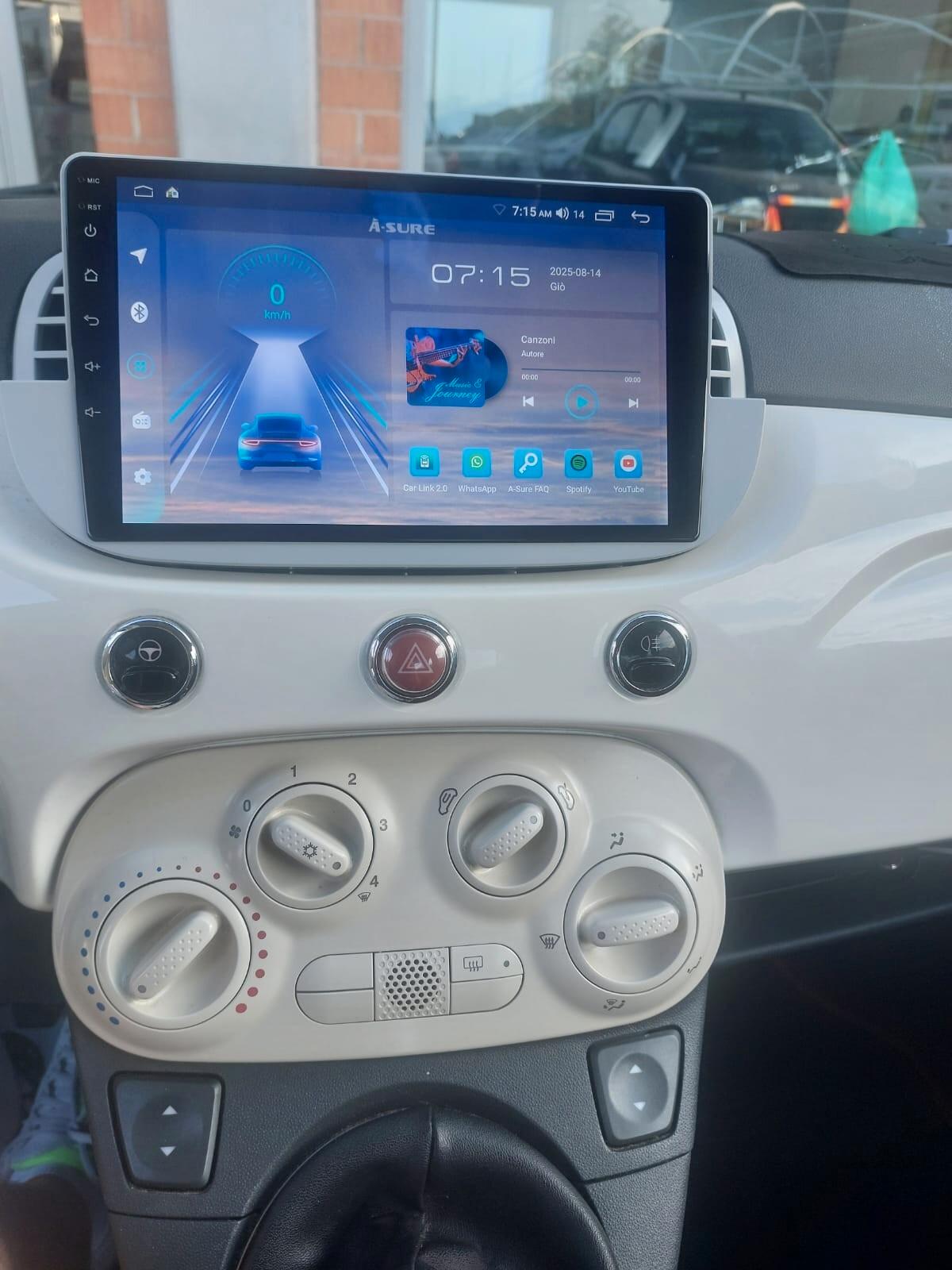 Fiat 500 1.2 EasyPower Lounge GPL ORIGINALE OK NEOP