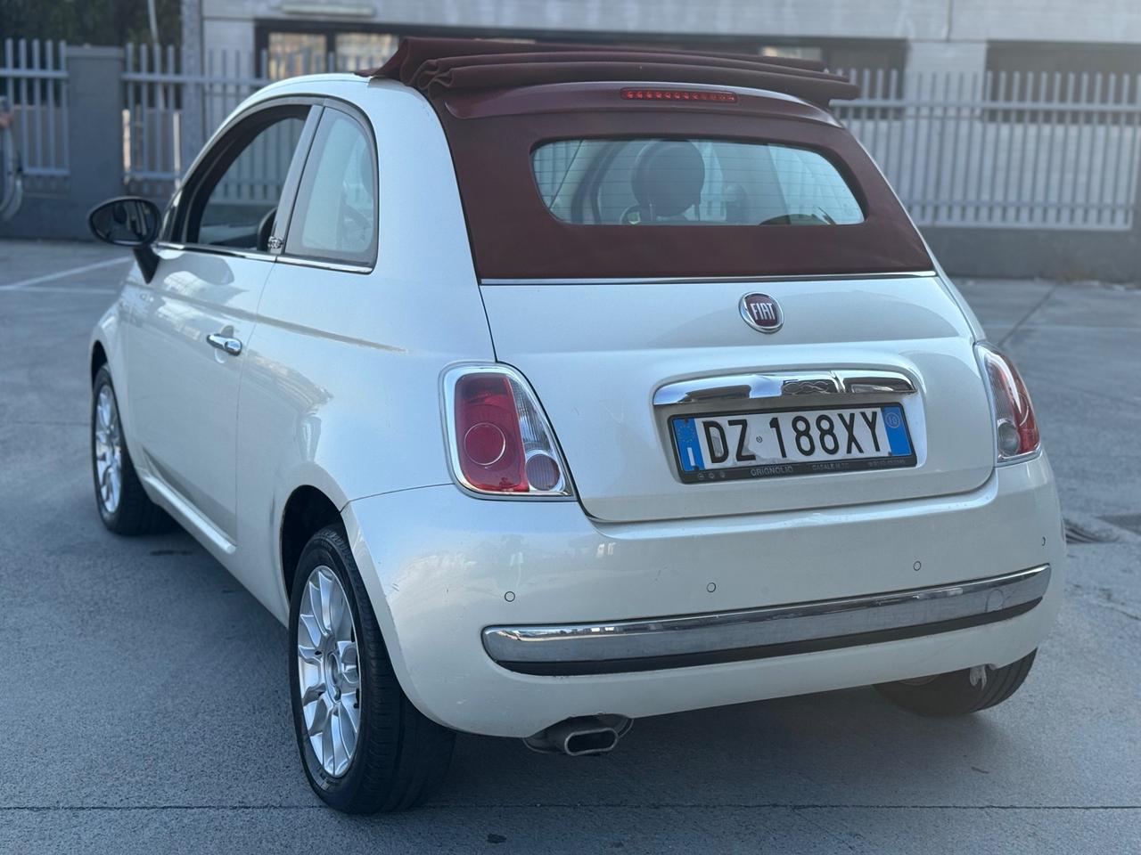 Fiat 500 C 1.2 Lounge cabrio unico propietario
