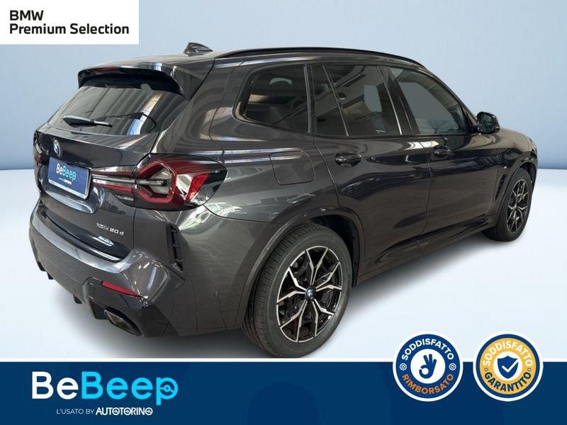 BMW X3 XDRIVE20D MHEV 48V MSPORT AUTO