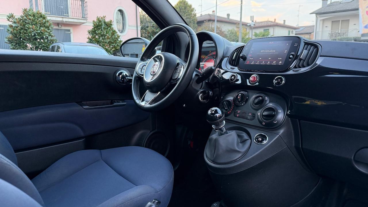 FIAT 500 1.0 HYBRID 70 CV - CRUISE CONTROL, NEOPATENTATI