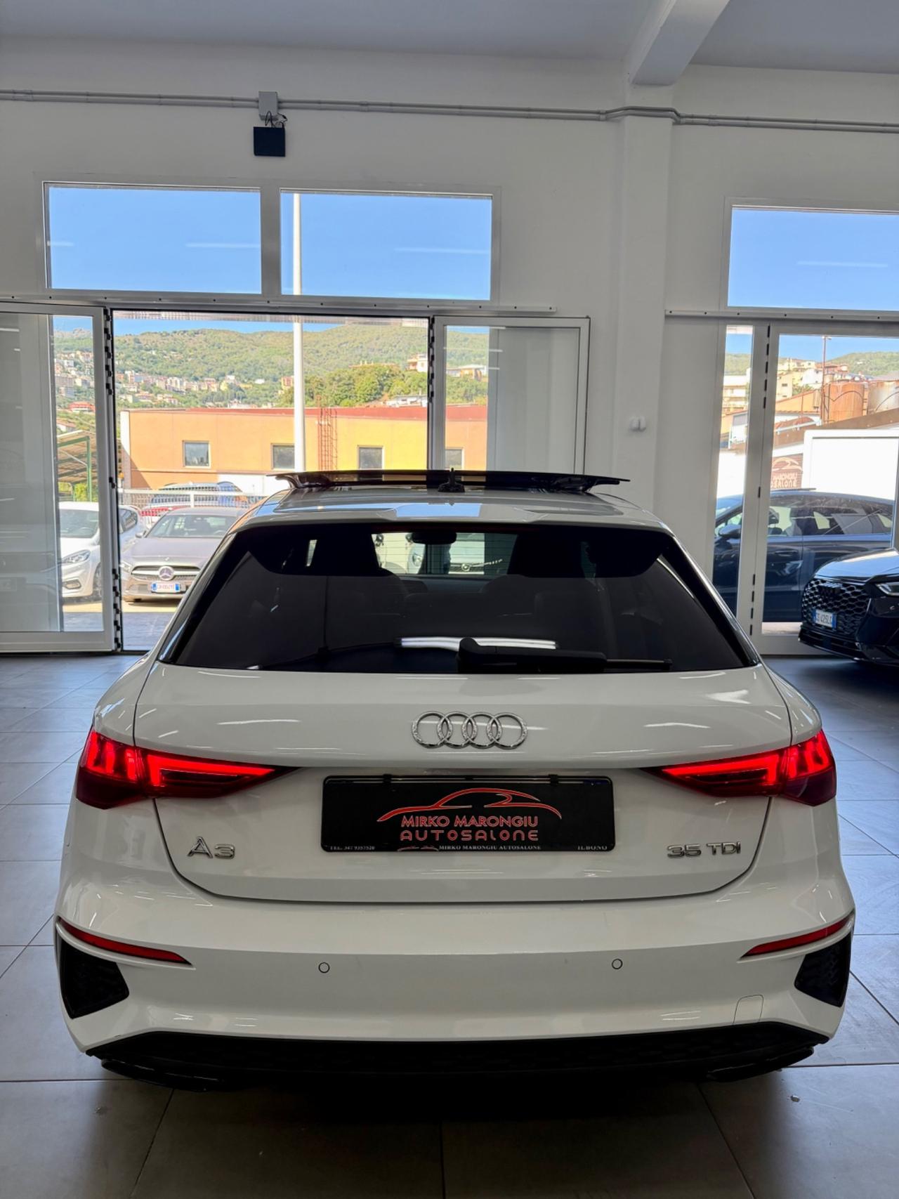 Audi A3 SPB 35 TDI S tronic S line FINANZIABILE