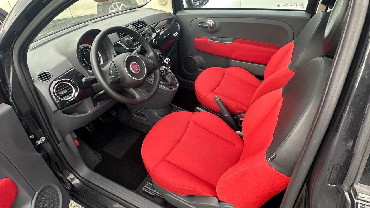 Fiat 500 1.2 Lounge con fari e fanali restyling 2018… euro6